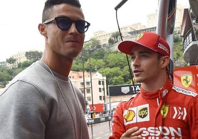 "Charles Leclerc and Cristiano Ronaldo, what a good combination"- Manchester United star making his mark on the F1 paddock at the 2019 Monaco GP