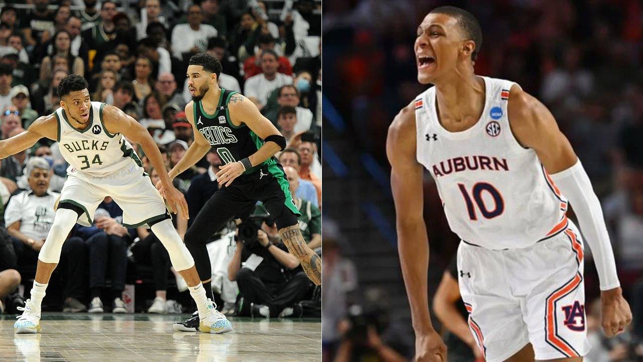 “Jayson Tatum, Anthony Davis, and Giannis Antetokounmpo are the guys I like to watch and steal stuff from”: Jabari Smith sets the bar high for himself by naming his player comparisons