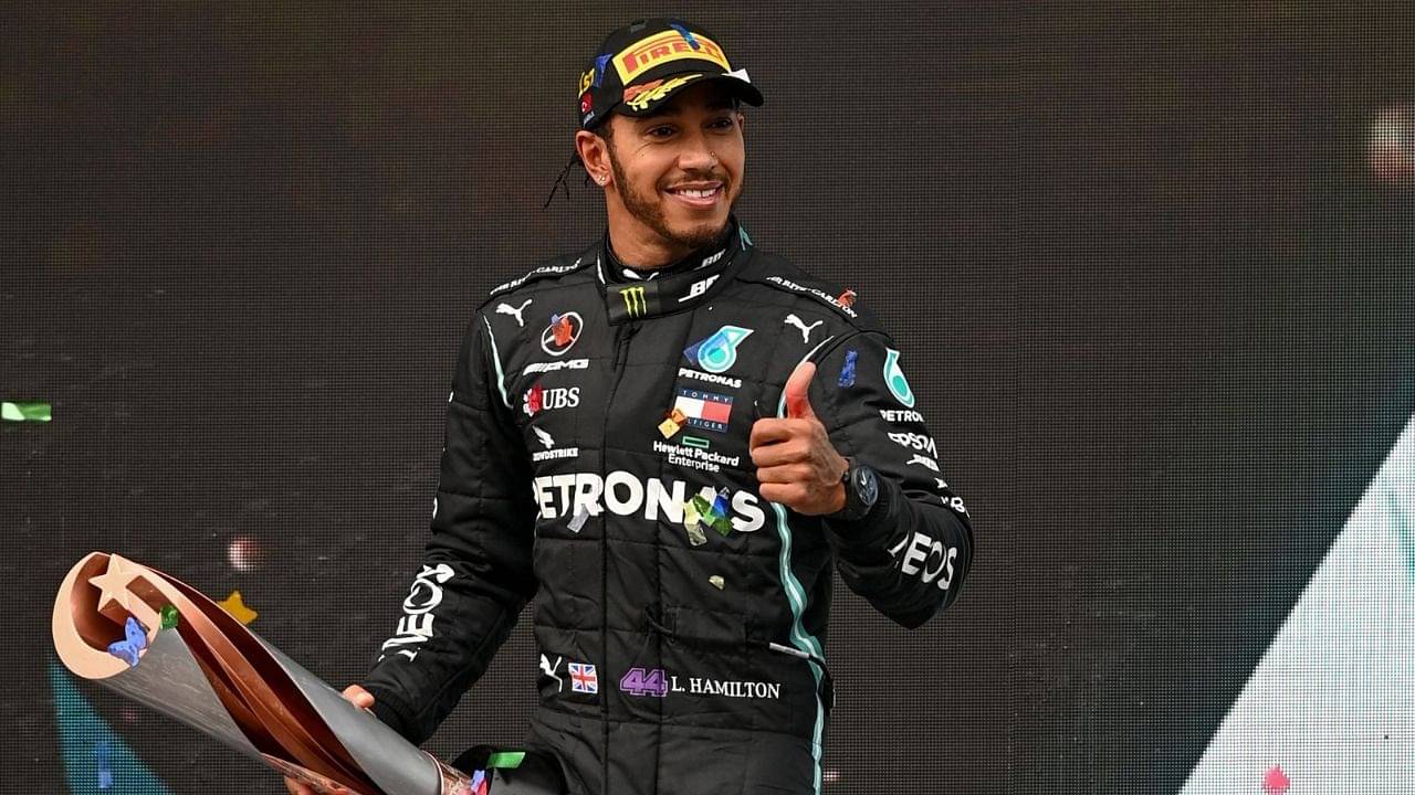 "Even Christian Horner admits Lewis Hamilton won eight Titles"- F1 Twitter reacts to Puma labeling Mercedes star as eight time World Champion