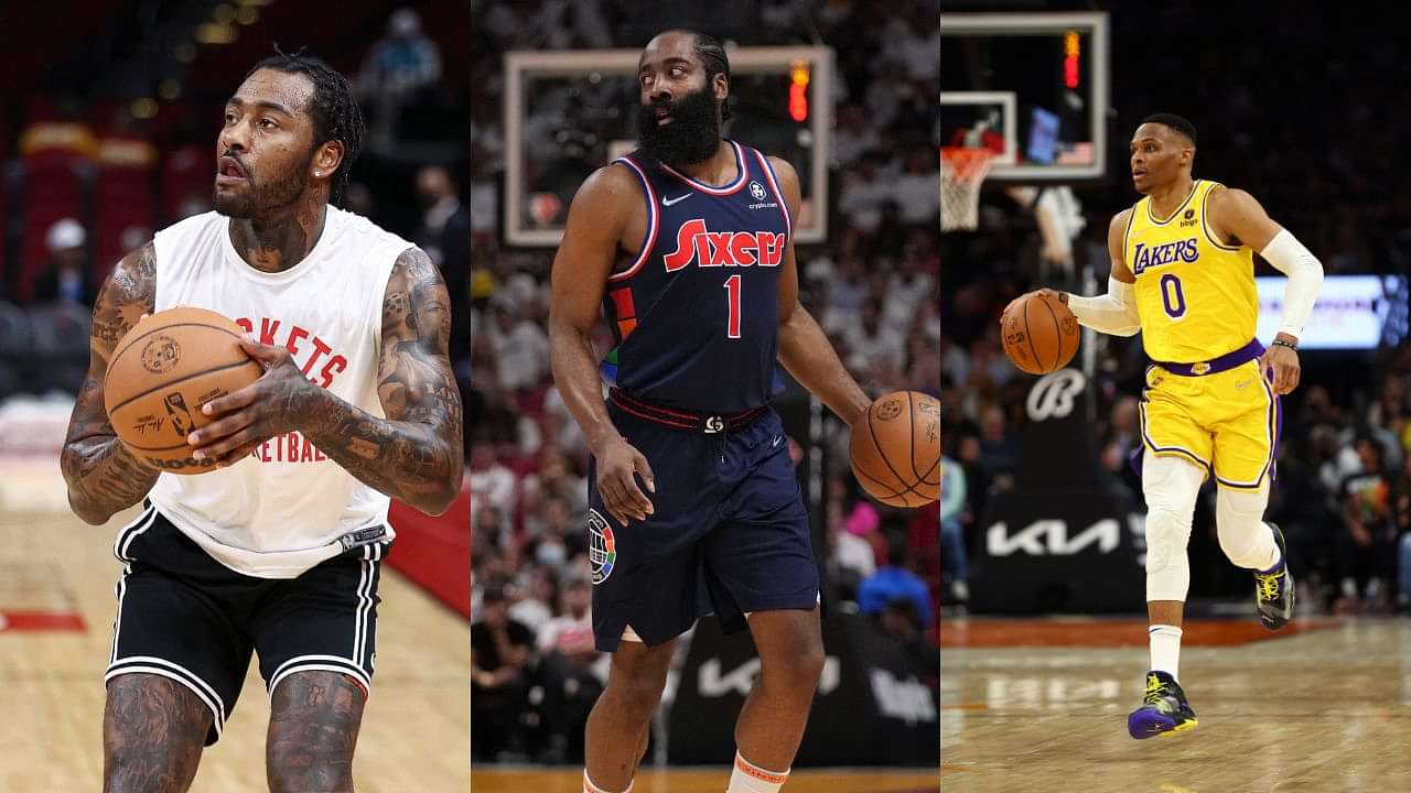 "More than $130M wasted on John Wall, James Harden, and Russell Westbrook": NBA Twitter points out disastrous contracts of multiple-time All-Stars