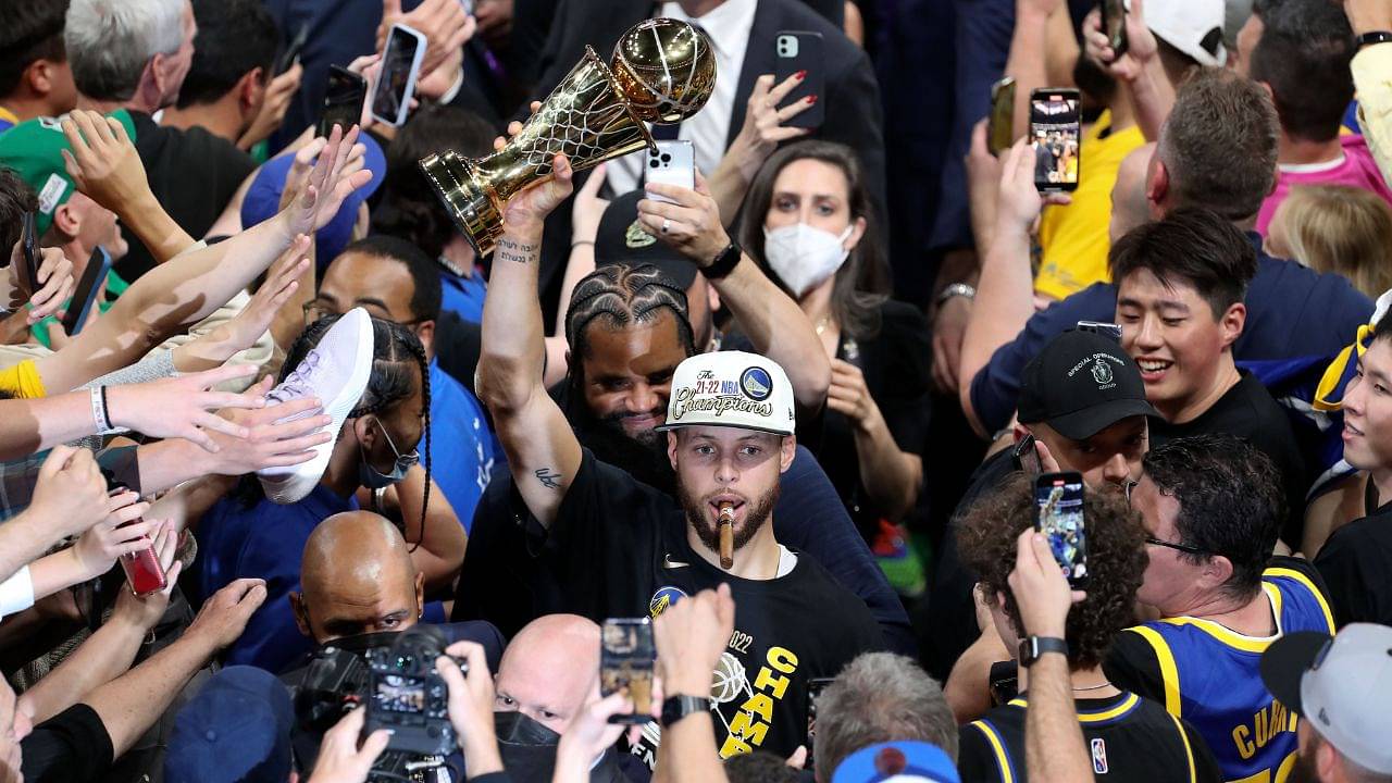 "Stephen Curry and the Warriors will repeat as NBA champions!": Stephen A Smith comes out with bold take after Dubs win the 2022 NBA championship