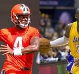 "Deshaun Watson got 24 lawsuits for Kobe Bryant": NFL Twitter destroys Browns quarterback after reports emerge that he settled 20 of his lawsuits