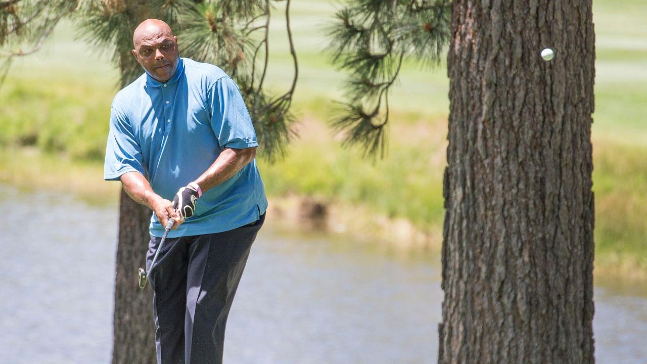 While competing in a celebrity golf event, Charles Barkley put his money where his mouth was – and ended up having to eat $100,000.