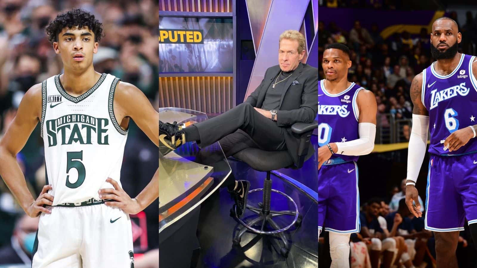 “Shot 32 from 3 last season!? He'll fit right in with LeBron James and