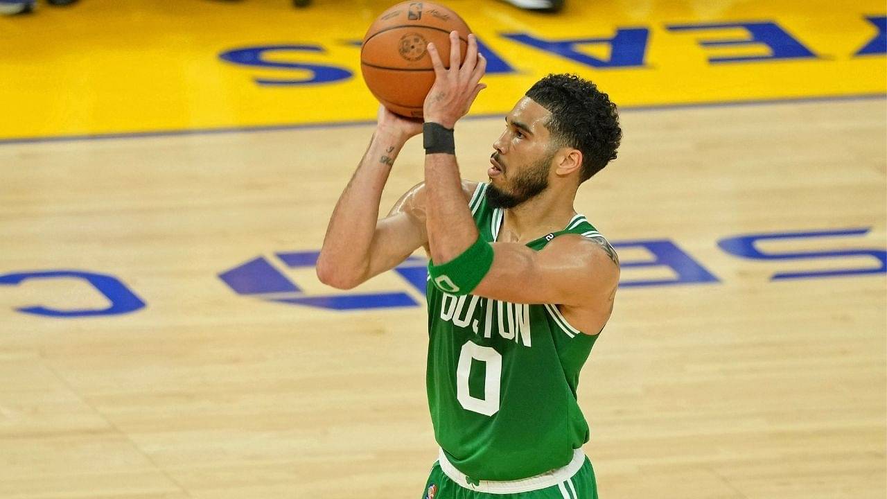 “Jayson Tatum must’ve texted Coby White instead of Kobe Bryant tonight”: NBA Twitter trolls the Boston star for an awful 3-17 shooting despite the Celtics grabbing a 120-108 Game 1 win