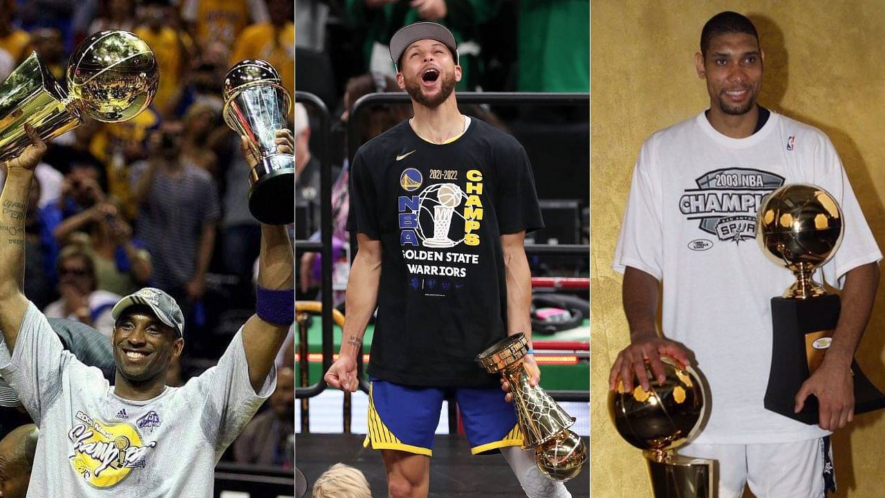 “Stephen Curry doesn’t need a top 75 player of all-time teammate to help him win!”: The Warriors MVP joins the elite company of Tim Duncan and Kobe Bryant in an incredible feat