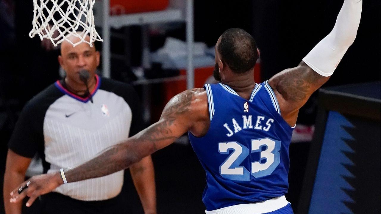 LeBron James has been the guy since he was in high school and he proved it in front of Michael Jordan himself, a day after the Jumpman retired