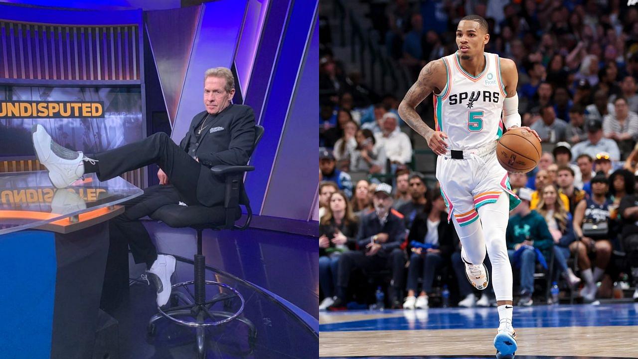 "From Tim Duncan, Tony Parker, Manu Ginobili, Kawhi Leonard to this?": Skip Bayless questions Spurs front office post Dejounte Murray trade