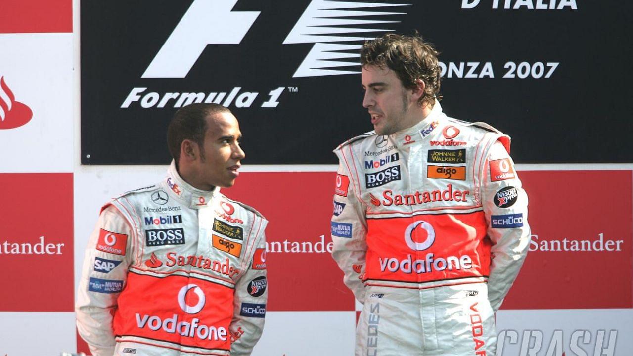 "it just boiled me inside" - Lewis Hamilton describes beating Fernando Alonso as a rookie