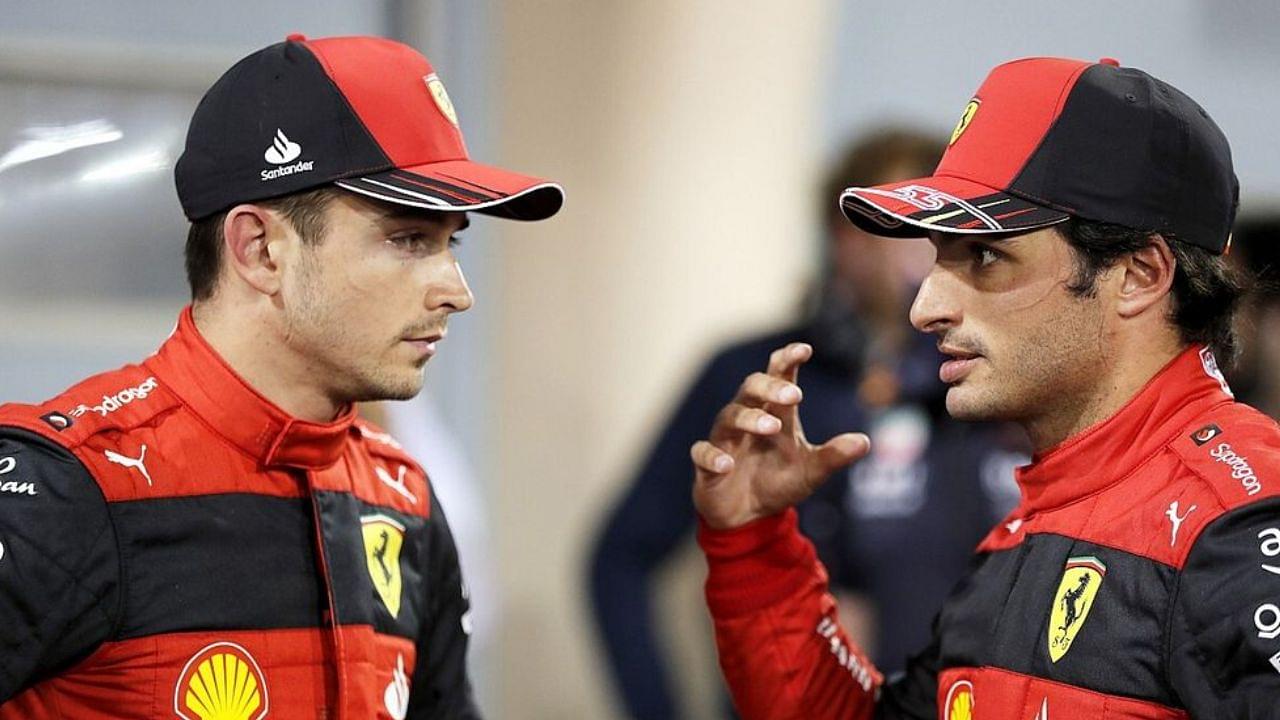 "He's much slower on the straights and faster on the corners"- Is Charles Leclerc actually faster than his Ferrari teammate Carlos Sainz?