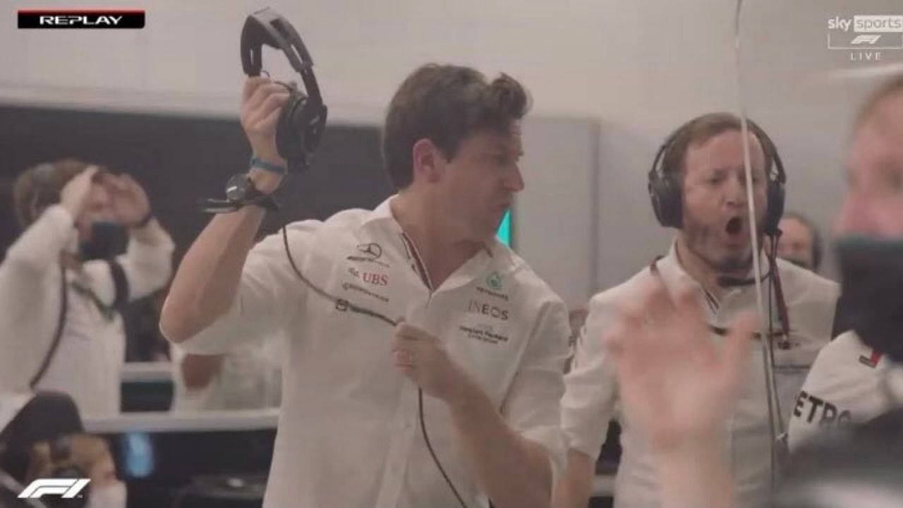 "Brilliant impression of Toto Wolff by Ted Kravitz!"- F1 reporter mocks Mercedes team principal's 2021 Abu Dhabi GP radio message