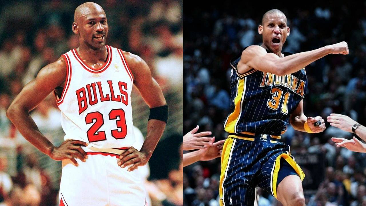 “You’re the Michael Jordan who walks on water?!”: When rookie Reggie Miller was held to 12 points after 6’6 Jordan went off for 37