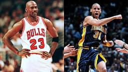 “You’re the Michael Jordan who walks on water?!”: When rookie Reggie Miller was held to 12 points after 6’6 Jordan went off for 37