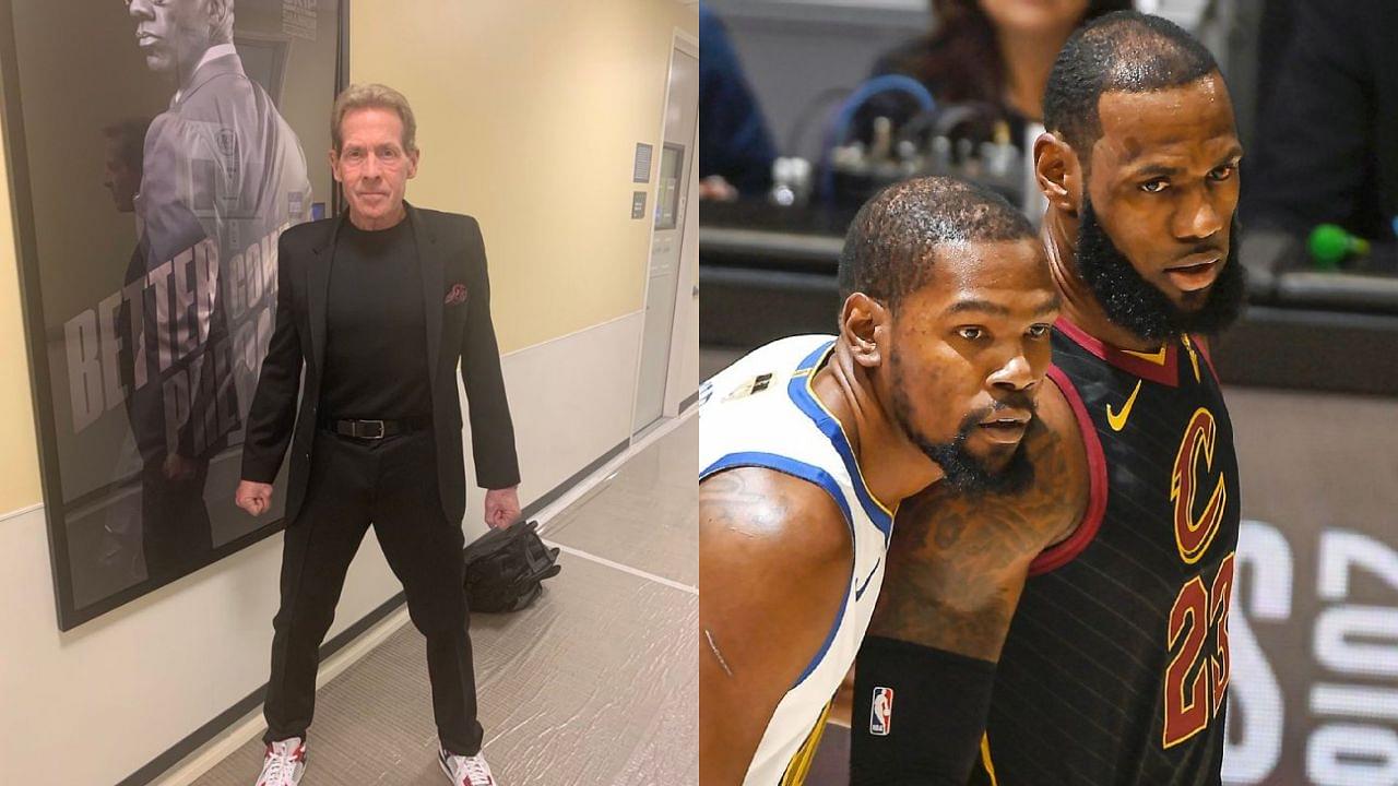 "I want to thank Kevin Durant for saving me from LeBron James": Skip Bayless believes the Slim Reaper wrecked King James' path to dethroning Michael Jordan