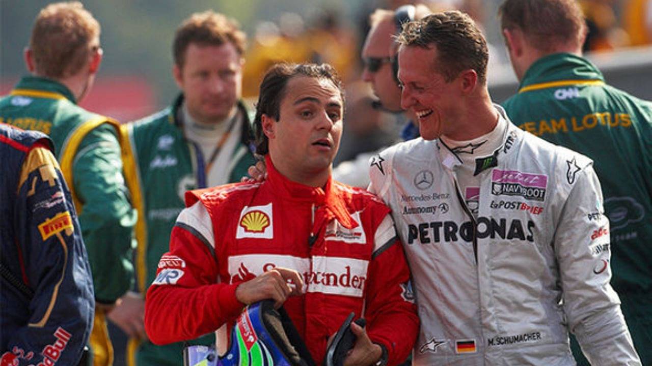"I was not afraid to ask anything from Michael Schumacher" - Felipe Massa recalls on being seven-time world champion's favorite student