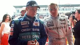 "I am gonna give him 110 percent support as he is my friend"– Mika Hakkinen on Kimi Raikkonen replacing him at McLaren for 2002