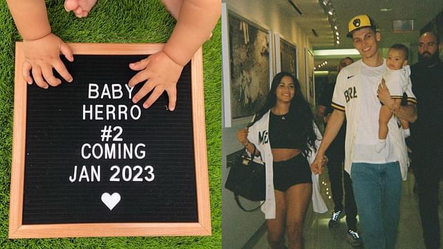 "Baby Herro #2 coming Jan 2023": Tyler Herro and girlfriend Katya Elise Henry shun rumors of  breakup with their recent announcement