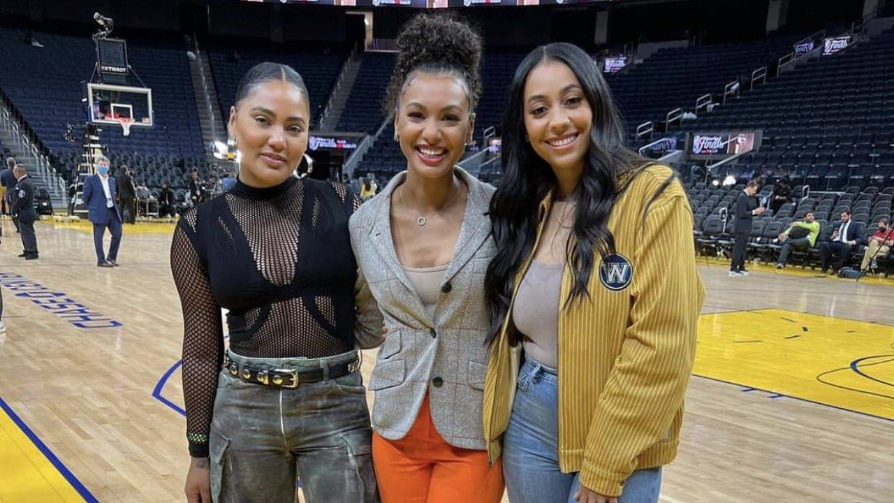 "Malika Andrews dating Klay Thompson or Jordan Poole? Dubnation needs to calm down!": NBA Twitter trolls Warriors fans for assuming things after reporter poses with Ayesha Curry and Sydel Curry-Lee