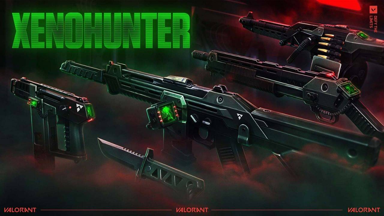 Xenohunter Valorant Skin Bundle: Prices, Variants, Animations and release date and time