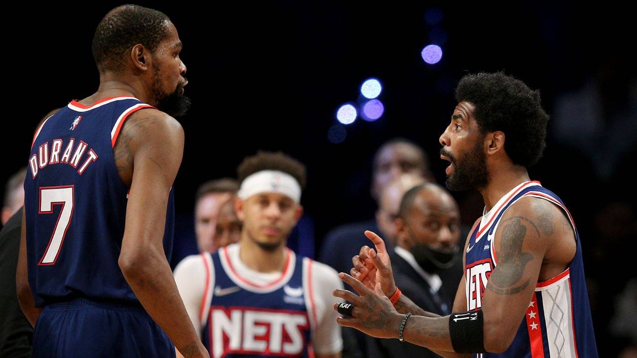 Kyrie Irving and Brooklyn Nets talks reportedly positive, $36.9 million player option still considered possibility, Kevin Durant expected to stay as well