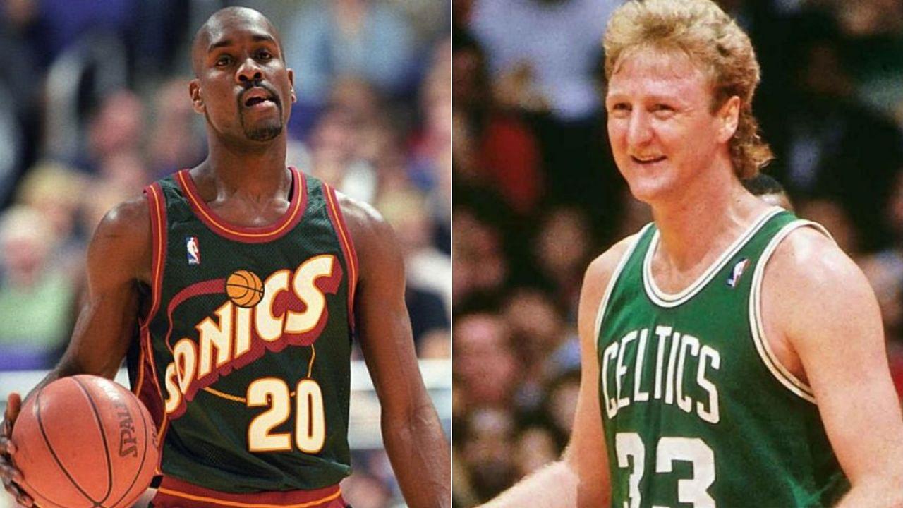“Larry Bird would tell you where he gonna shoot it in your face and how you couldn’t stop it”: Gary Payton reiterates just how brutal the Celtics legend’s trash-talking used to be