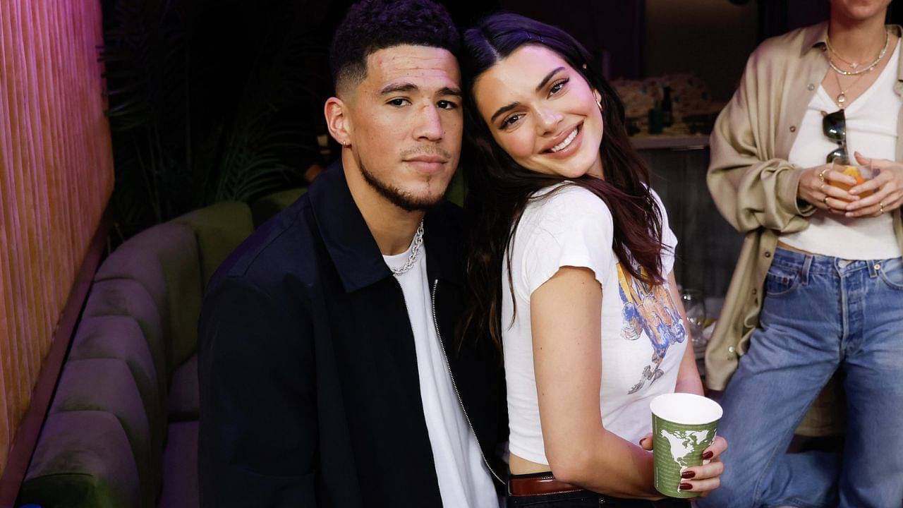 Kendall Jenner is already leading Devin Booker in rebounds!