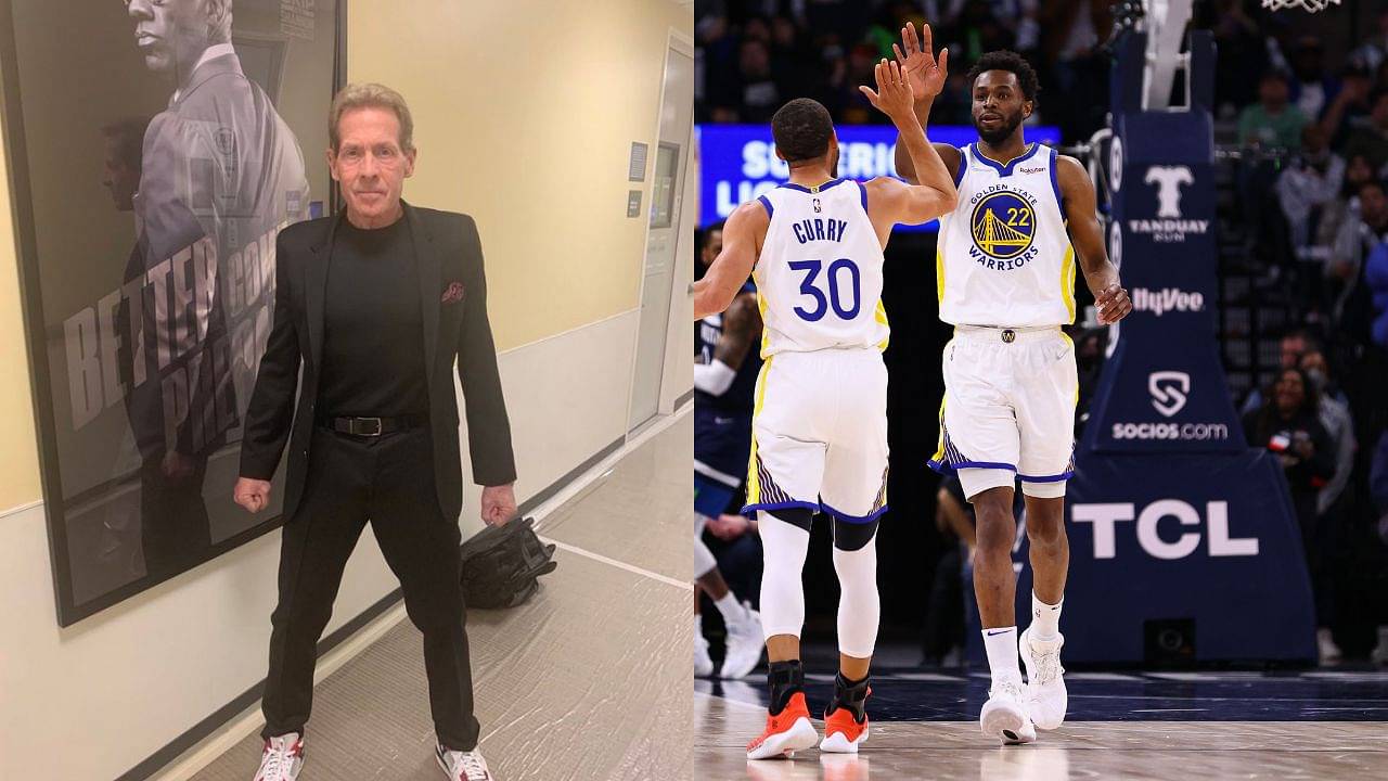 "Is it possible Andrew Wiggins is going to pull a 2015 Andre Iguodala?": Skip Bayless hints at Mr. Fantastic whisking away FMVP under Stephen Curry