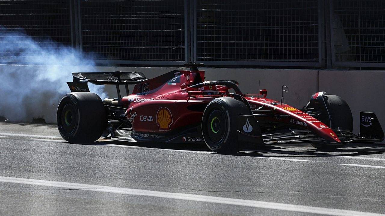 "Ferrari curse doesn’t just effect Ferrari cars" - F1 Twitter reacts as fourth Ferrari powered car DNFs at Azerbaijan GP