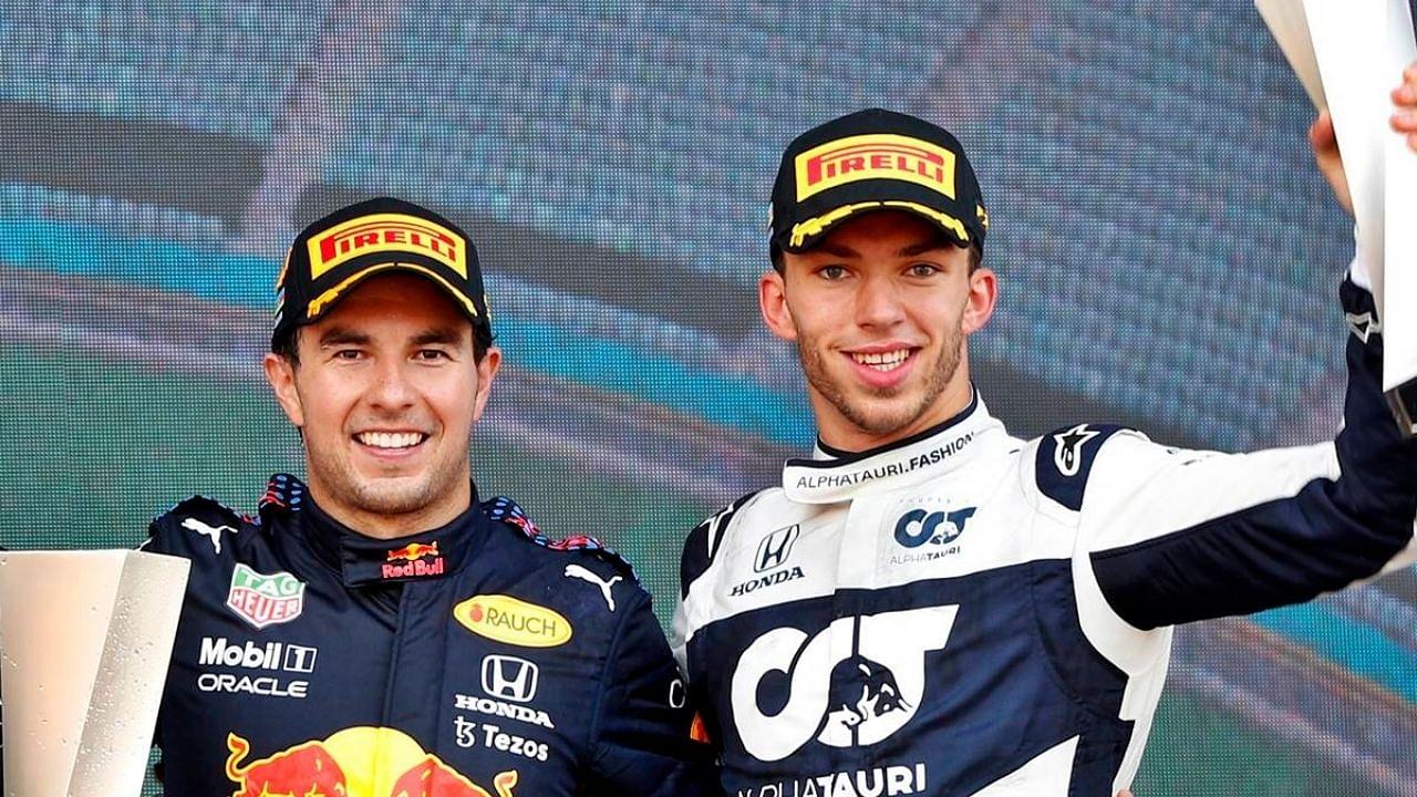 "I spoke to Pierre Gasly before Perez signed the contract"- Helmut Marko has grim message for Red Bull junior drivers after Sergio Perez's contract extension