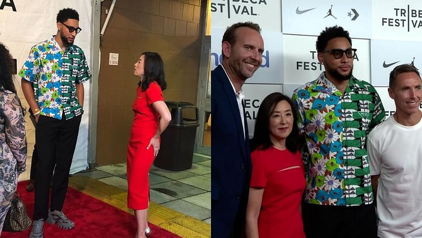 "Ben Simmons walks the red carpet with Nets co-owner Clara Wu Tsai": Brooklyn Nets sends a strong message at premiere of WNBA film Unfinished Business