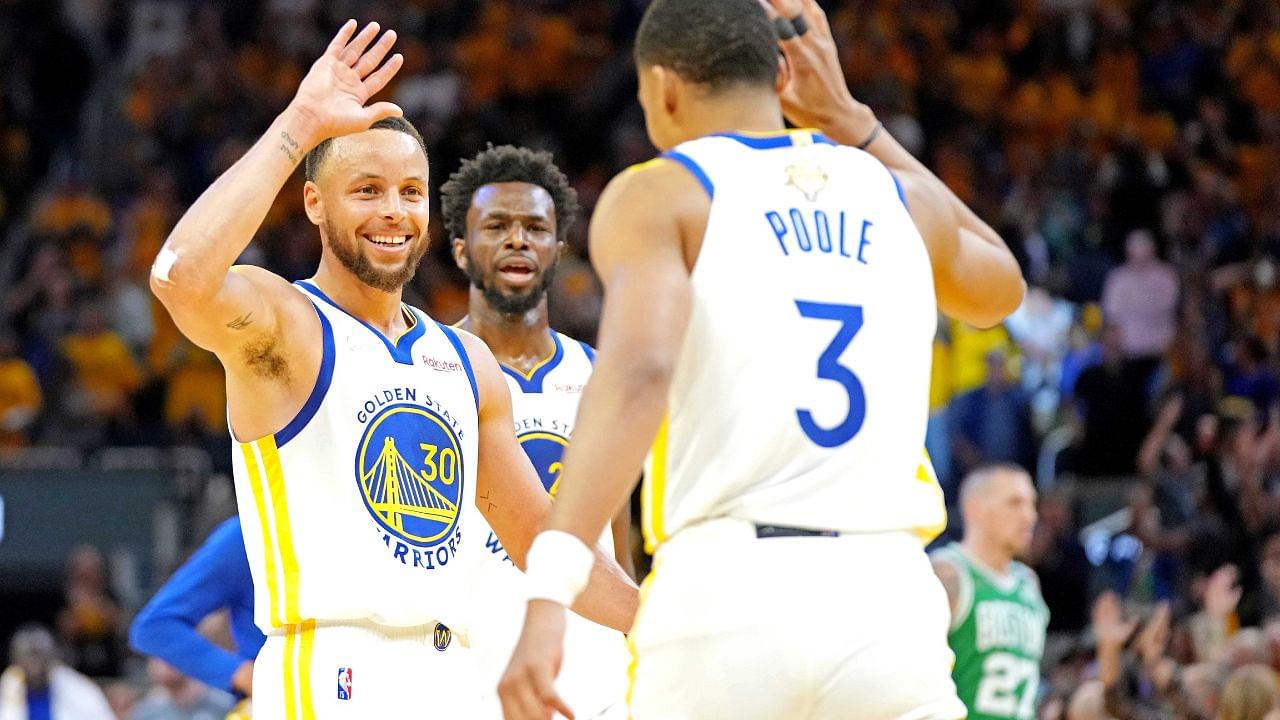 "LeBron James, Michael Jordan, and Stephen Curry are the only players averaging 25-5-5!": The Warriors superstar continues to elevate himself into the upper echelons of NBA royalty