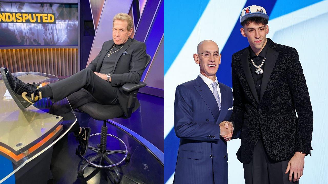 "Chet Holmgren is a starter but not quite star": Skip Bayless requests OKC fans to give the 7-footer three years and hopes he's far more beast than bust