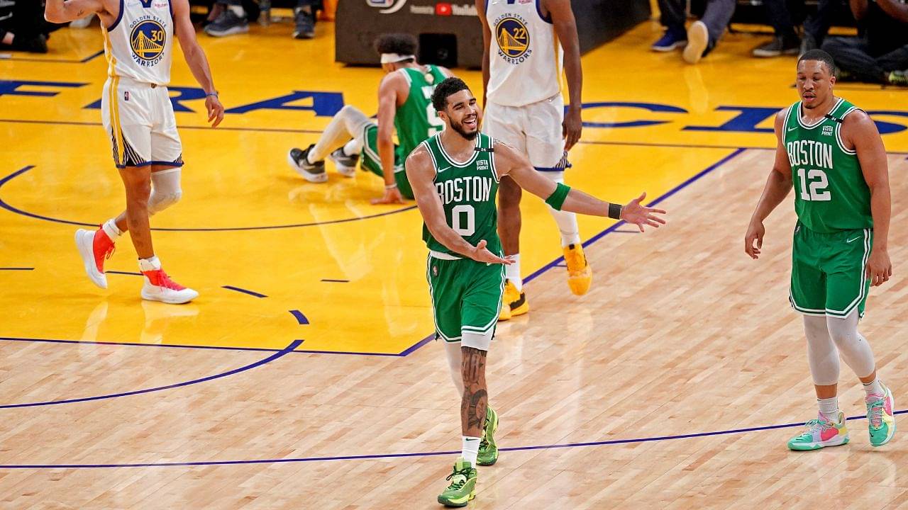 "Jayson Tatum finally broke a Kobe Bryant record!": Skip Bayless and NBA Twitter react as Celtics star crosses Lakers' legend with a record worst -36 in Game 2 of NBA Finals