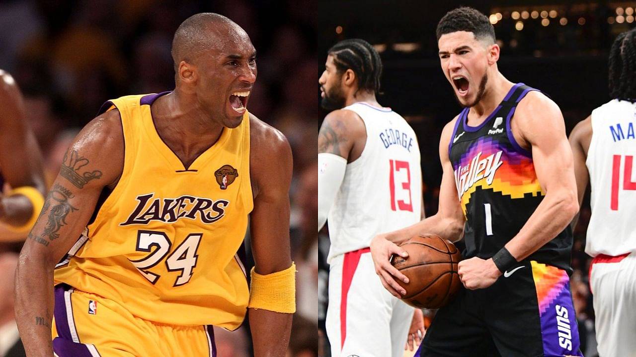 "Devin Booker, you are not going to beat me with my own move!": When Kobe Bryant was hilariously frank after Suns star tried his trademark fadeaway shot on him
