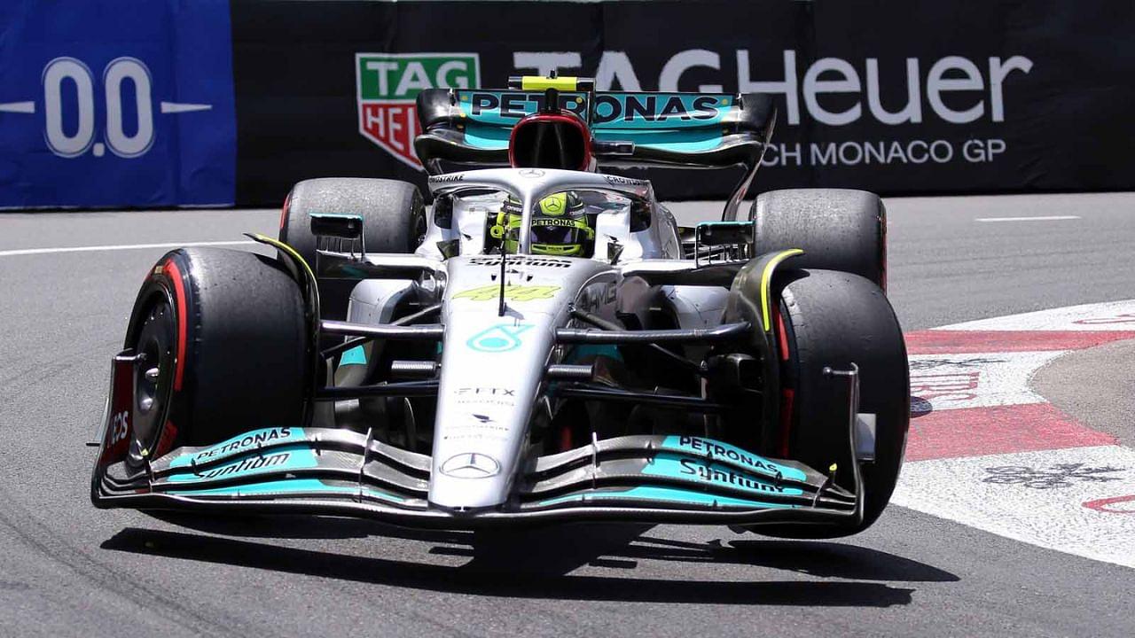 "It’s bouncing a lot"- Lewis Hamilton claims W13 porpoising is injuring his back during the Azerbaijan Grand Prix practice