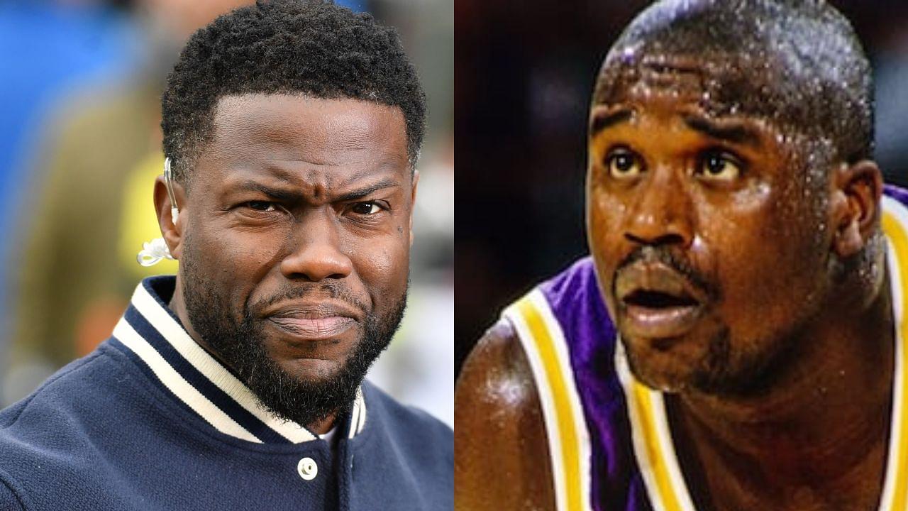Shaquille O'Neal owes Kevin Hart $1000 over a very comical bet made on Tik-Tok