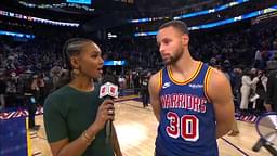 "Winning the Finals MVP would mean everything!": Stephen Curry discusses with Malika Andrews about the value of the Bill Russell trophy