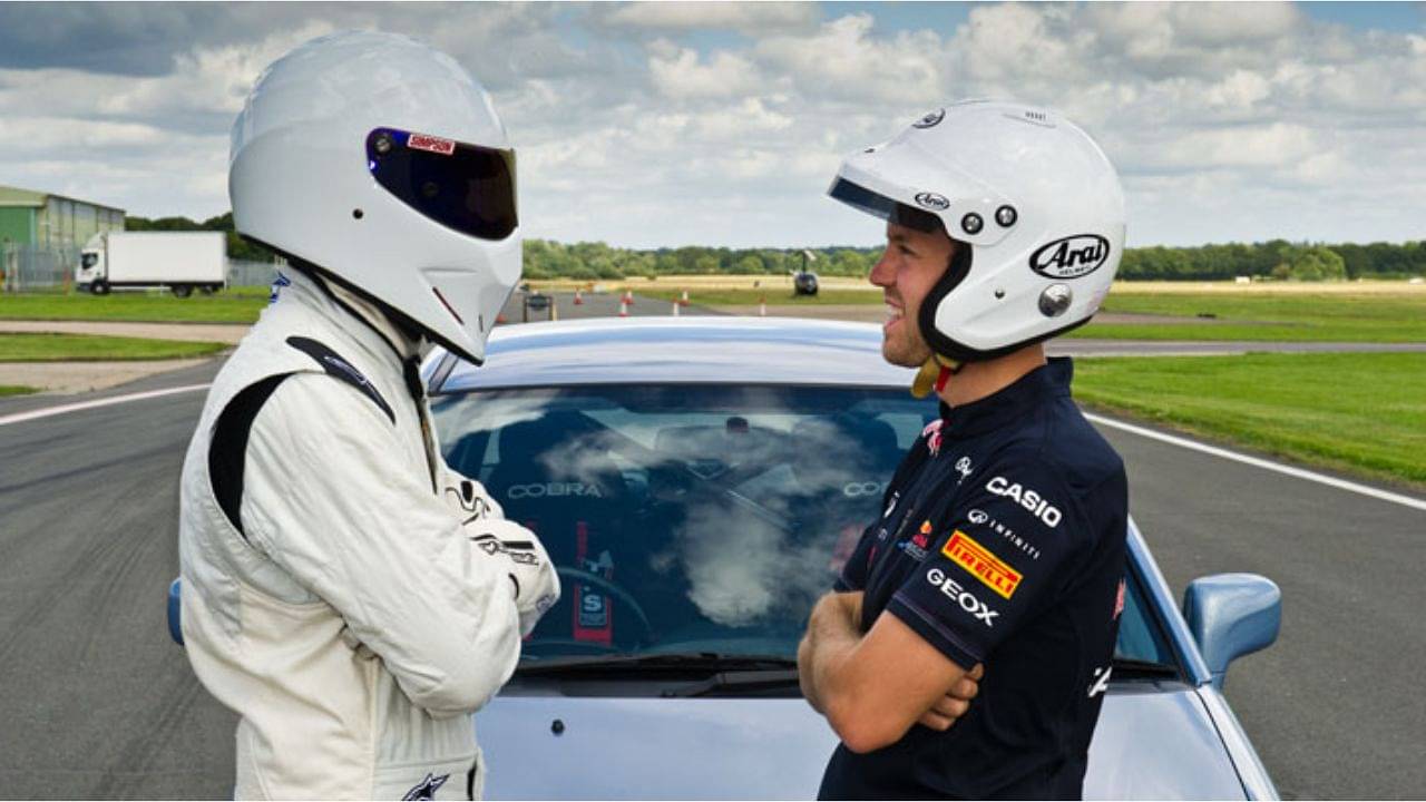 "Sebastian Vettel driving a $5,000 Suzuki Liana"- Four-time World Champion drives 'reasonably priced' car around Top Gear test track