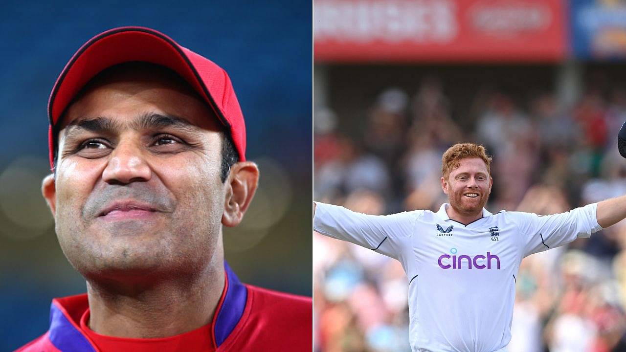 "An innings of a lifetime": Virender Sehwag commends Jonny Bairstow for playing one of the best counter-attacking 4th innings in Test cricket