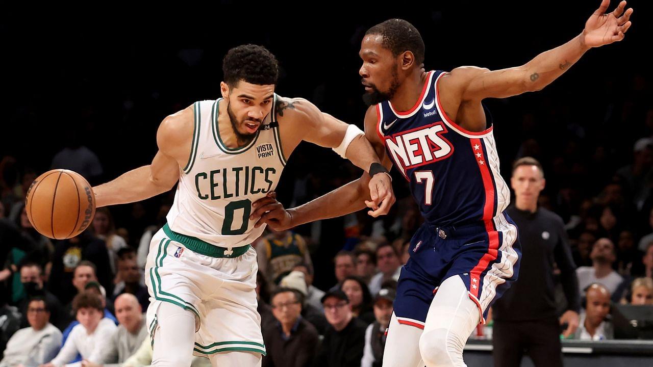 "Jayson Tatum WILL reach Kevin Durant-status!": NBA Hall of Famer Tracy McGrady believes Celtics star is on track to reach Nets star-like levels of greatness