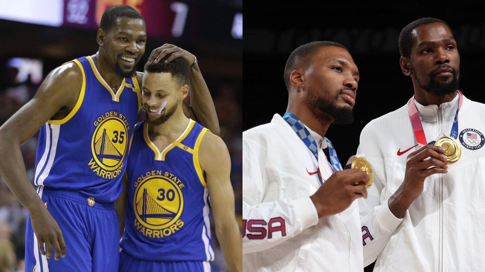 “Dame sent SOS to Kevin Durant to save HIS legacy like Stephen Curry”: Skip Bayless launches attack on the Warriors and Blazers stars