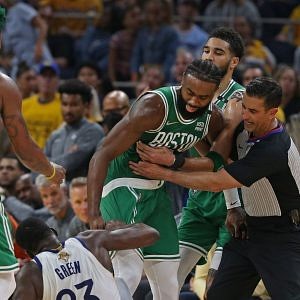 “Draymond Green Tried To Pull My Pants Down”: Jaylen Brown Questions ...