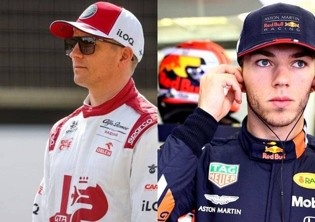 "Some people say Gasly is still trying to get past Kimi"- Kimi Raikkonen bossing Pierre Gasly in Alfa Romeo at 2019 Austrian Grand Prix