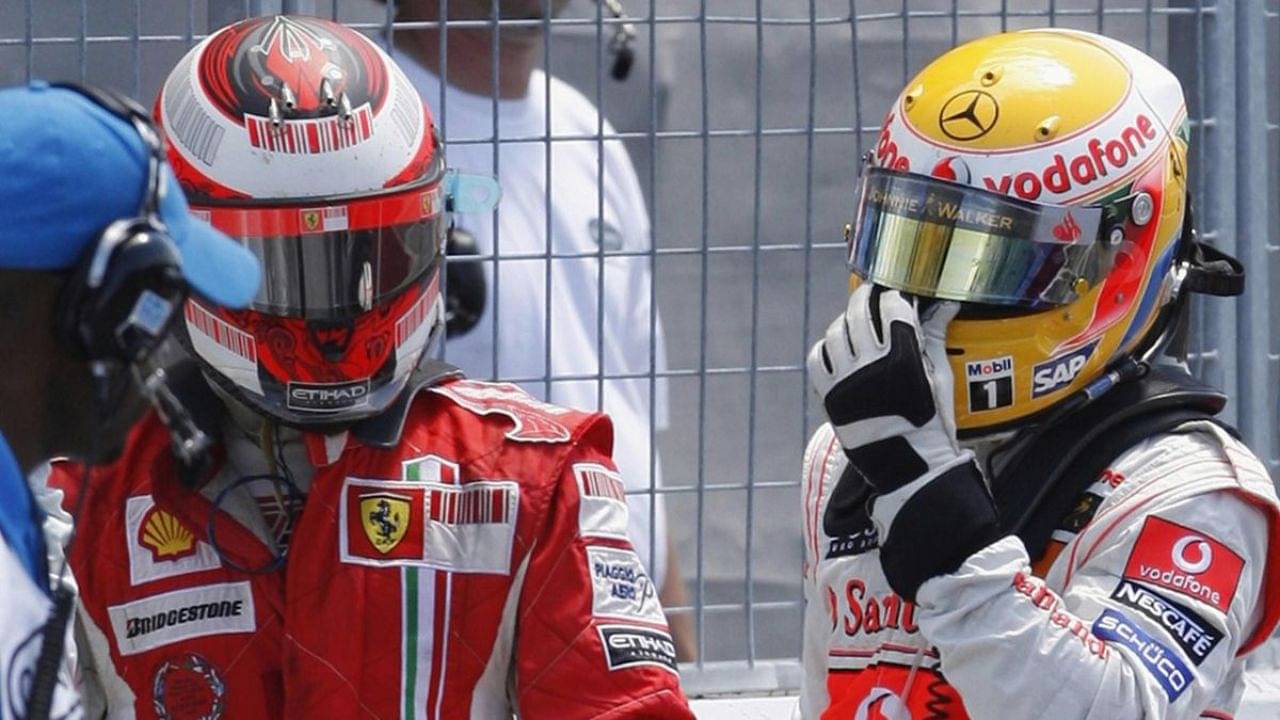 "I apologize to Kimi Raikkonen for ruining his race" - When Lewis Hamilton crashed into Ferrari's World Champion in the pitlane during the Canadian GP