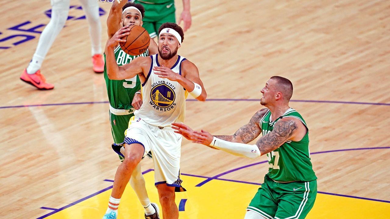 "Klay Thompson could be in a slump ALL FINALS LONG!": Stephen A Smith voices out FRIGHTENING concerns after Warriors star's performances in Games 1 and 2
