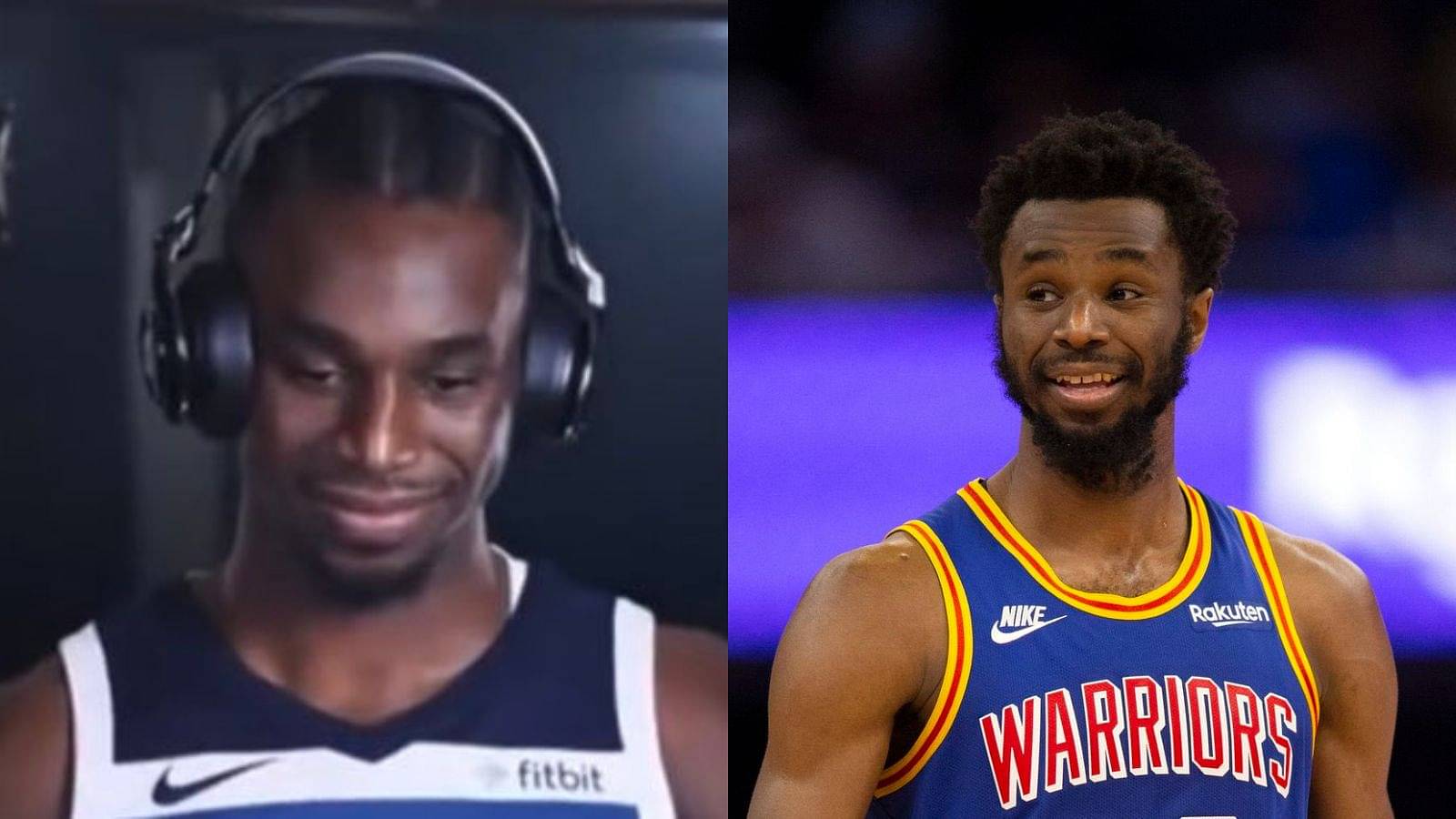 “Andrew Wiggins! That is a face when you remember your first love”: NBA Twitter digs up an old video of Warriors star choosing his favorite song