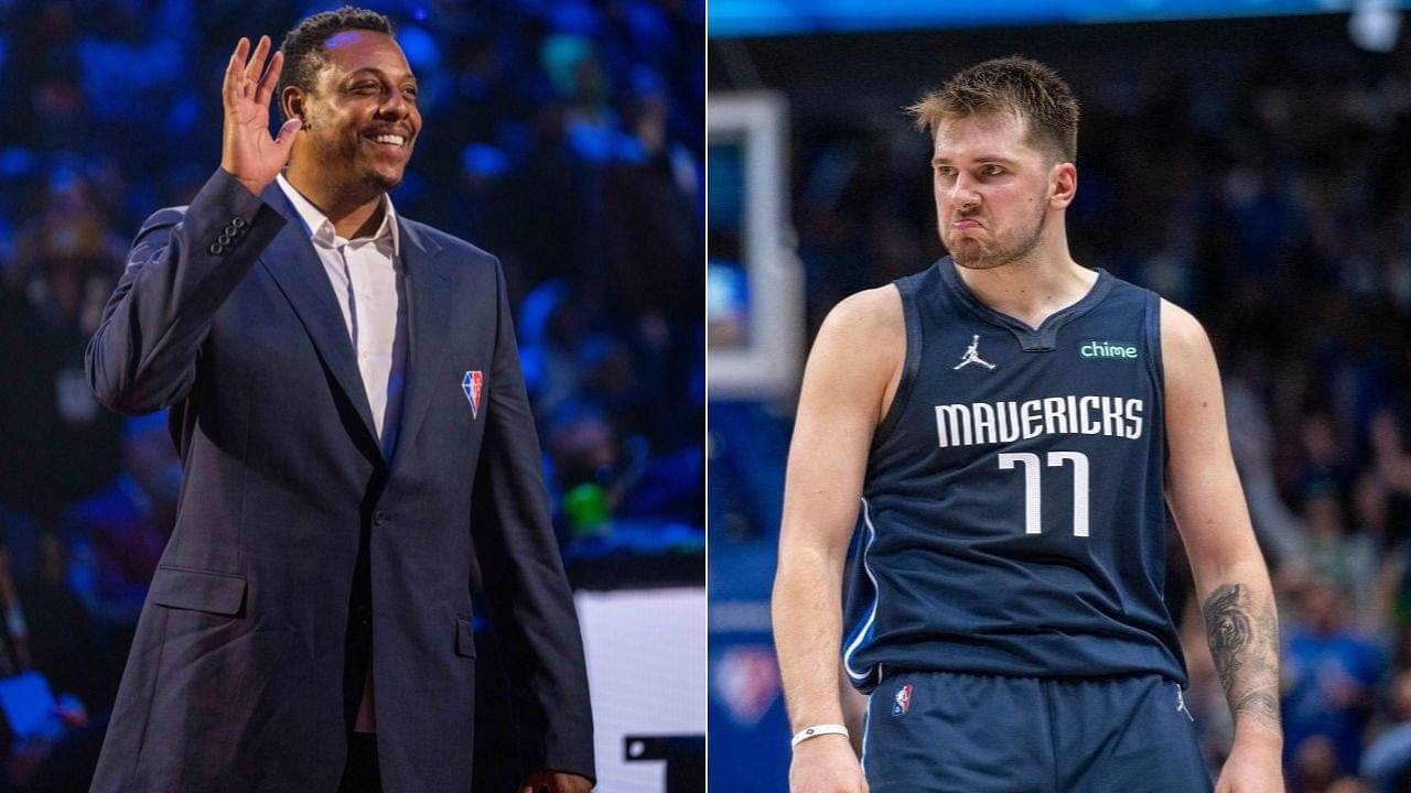 “The lights are never too bright for Luka Doncic, he’s the most talented player in the NBA”: When Paul Pierce went on a passionate rant to laud the Mavs MVP