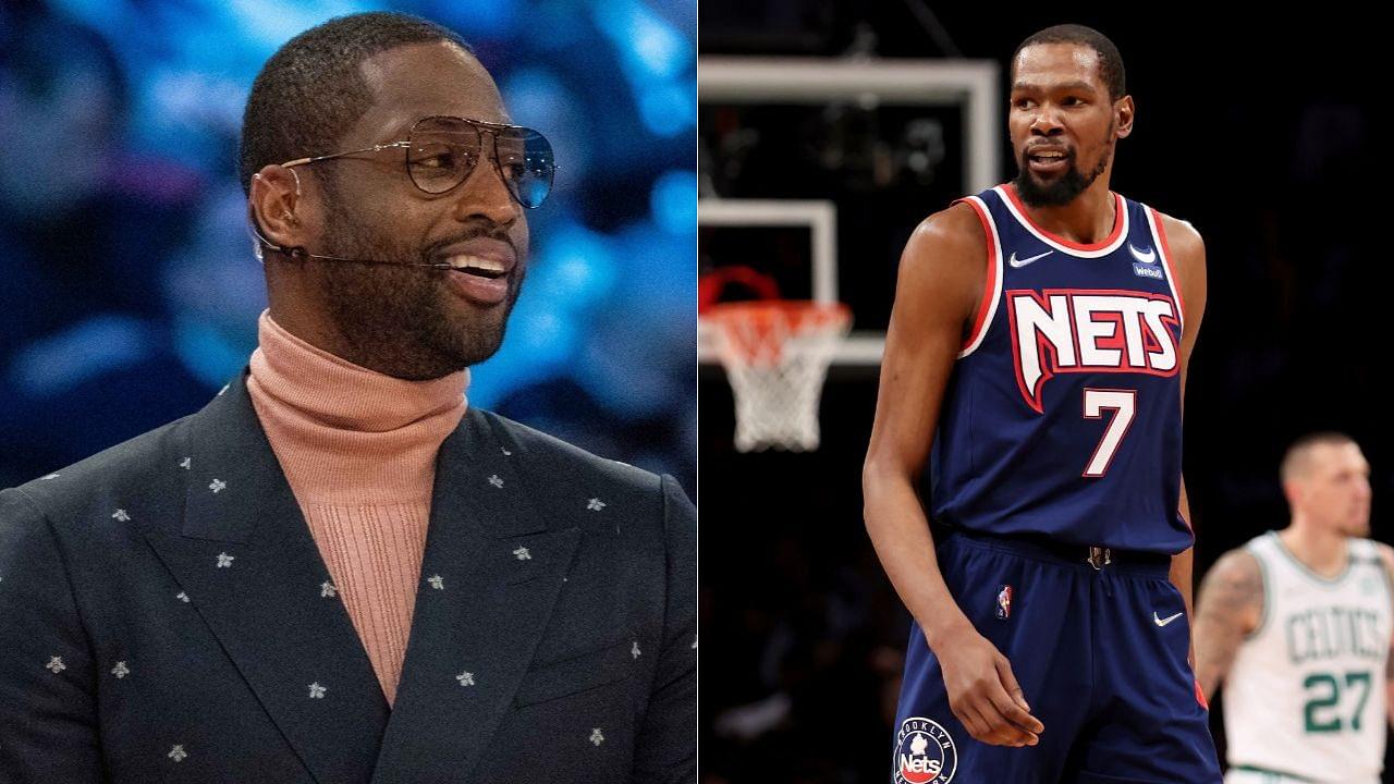 “Kevin Durant can score from inside the paint, the mid-range, the 3-point line, and half-court”: When Dwyane Wade elucidated why the Nets star was the “hardest person” to guard