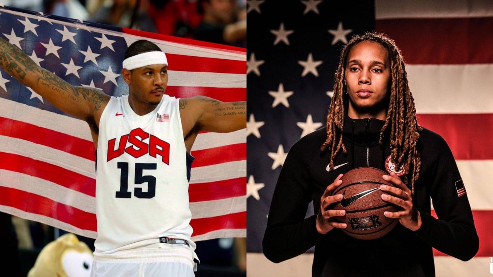 “105th day that our friend, sister, teammate, Brittney Griner has been wrongfully detained in Russia”: Carmelo Anthony asks people to sign a petition for the WNBA star’s release