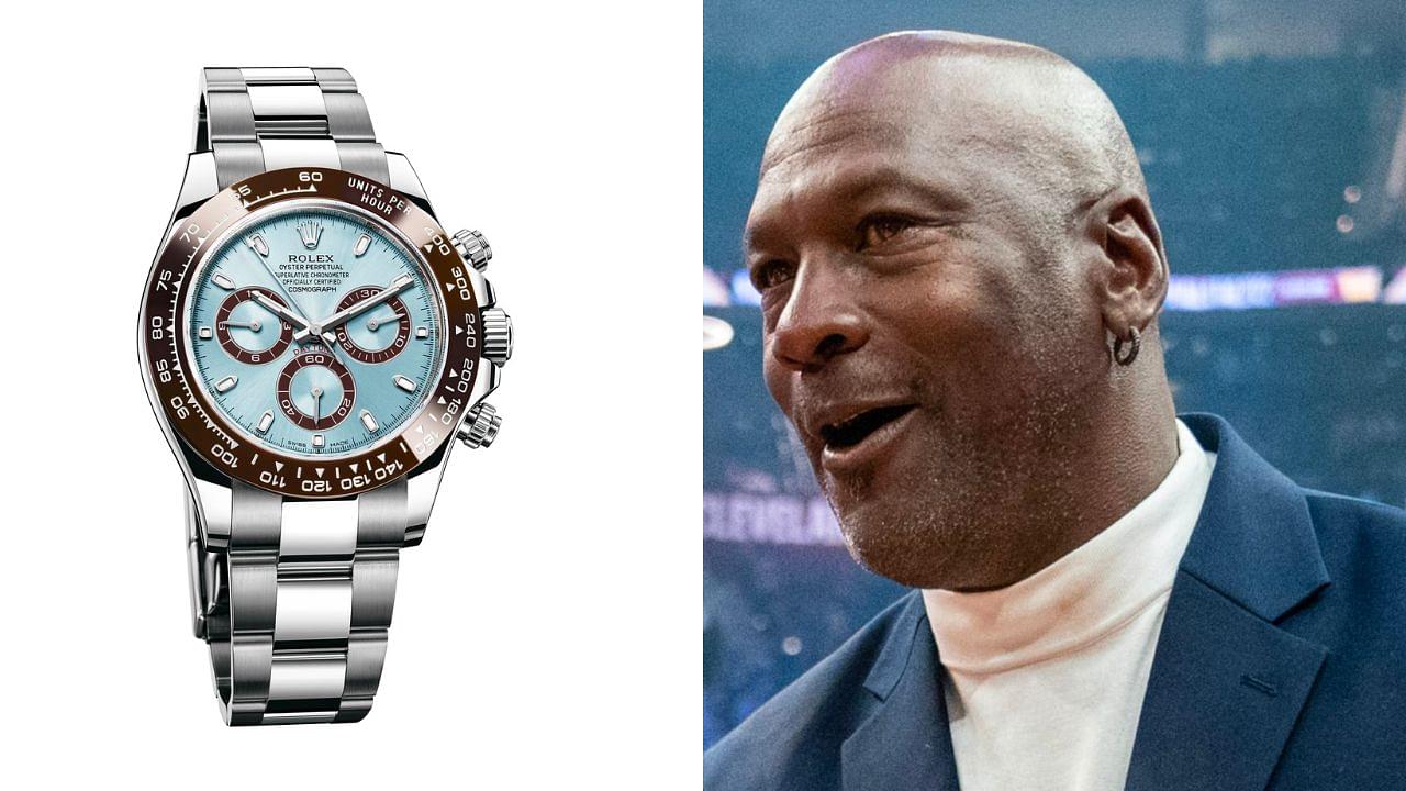 Billionaire Michael Jordan shows off with icy $75,000 piece of jewelry that would make watch collectors jealous
